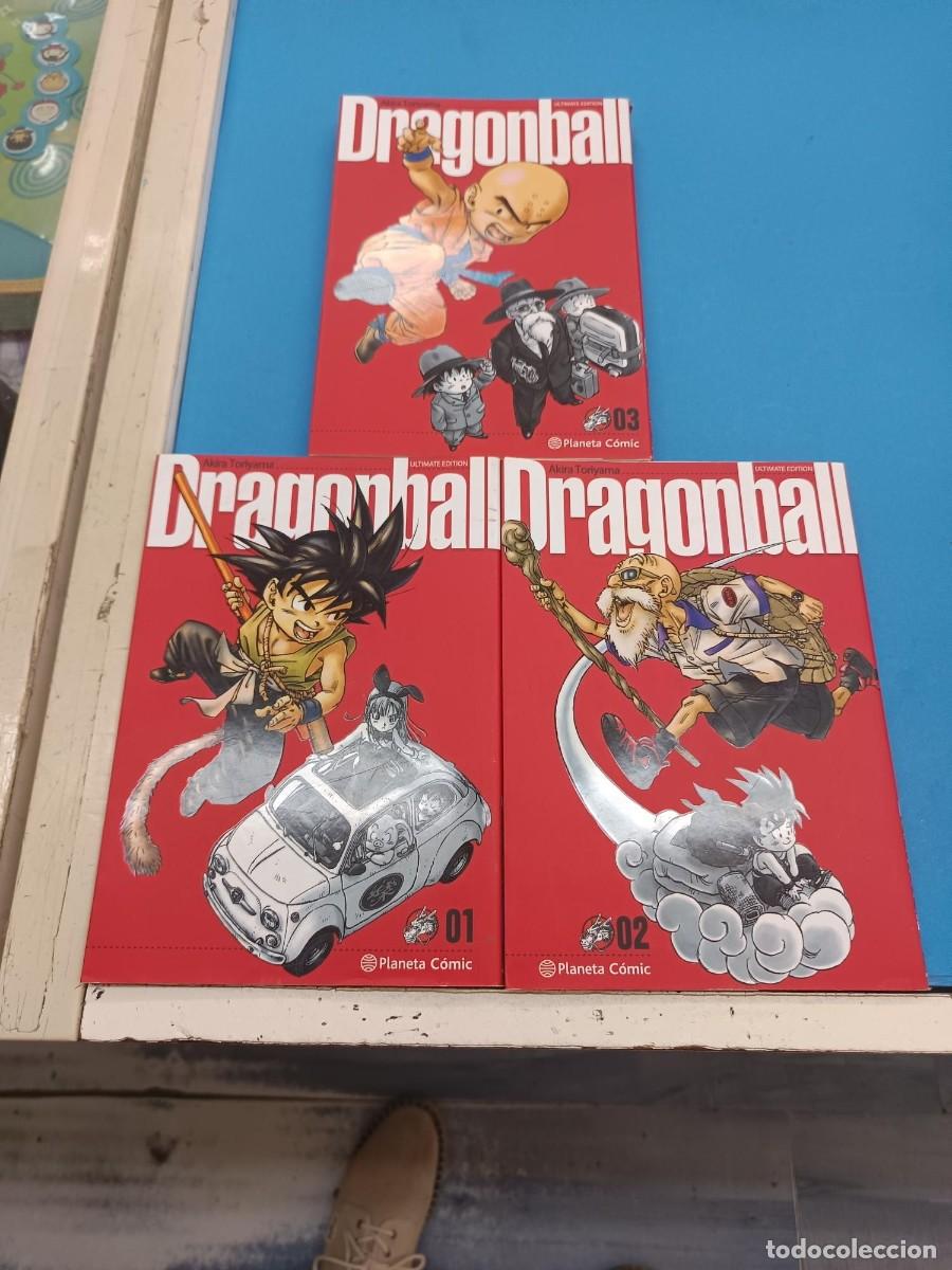 Tebeos: DRAGONBALL ULTIMATE EDITION AKIRA TORIYAMA VOL 1 - 2 - 3 LOS TRES JUNTOS NO SE VENDEN POR SEPARADO