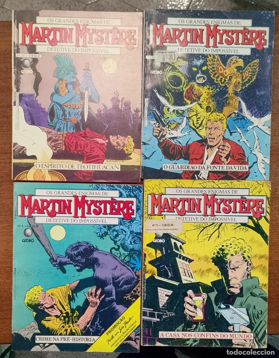 Livros de Banda Desenhada: Martin Myst&egrave;re Detetive do Imposs&iacute;vel 4 unidades