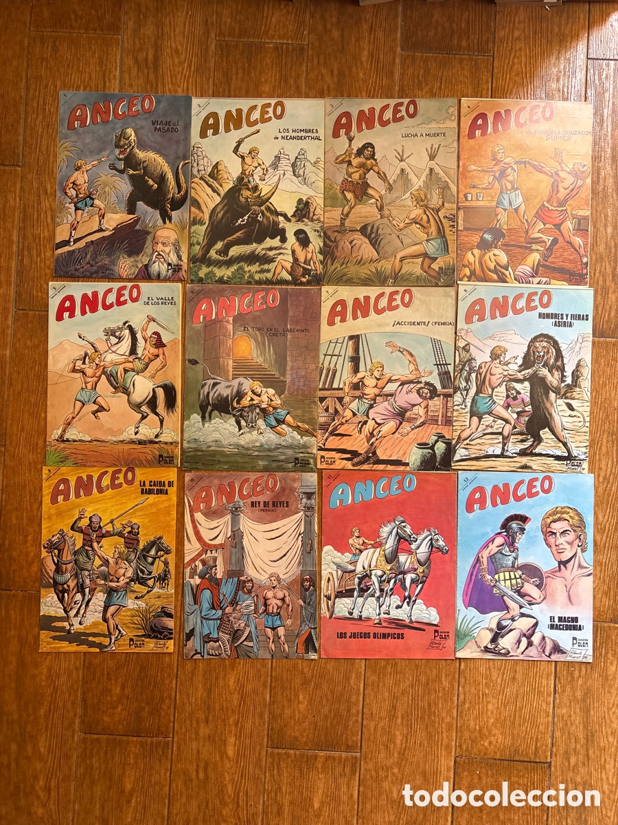 Tebeos: ANCEO COLECCION COMPLETA 12 NUMEROS EDITORIAL POLEN