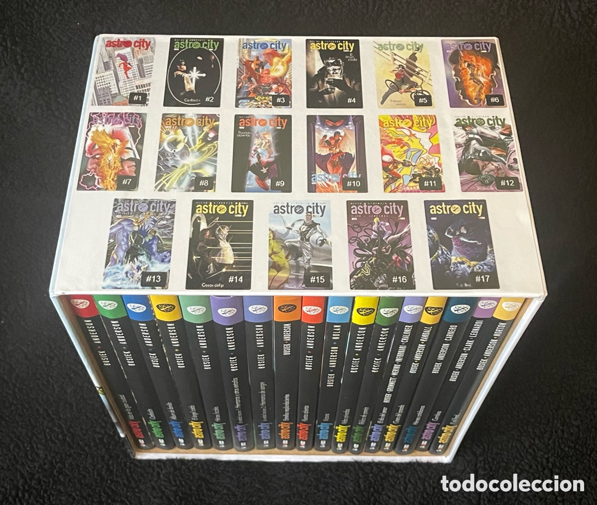 Tebeos: Caja para la colecci&oacute;n ASTRO CITY de ECC - Foto 2