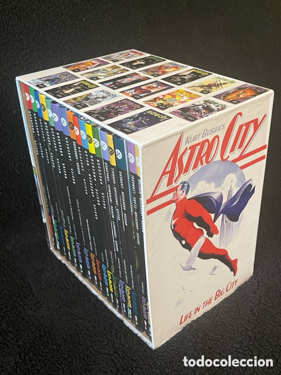Tebeos: Caja para la colecci&oacute;n ASTRO CITY de ECC - Foto 3