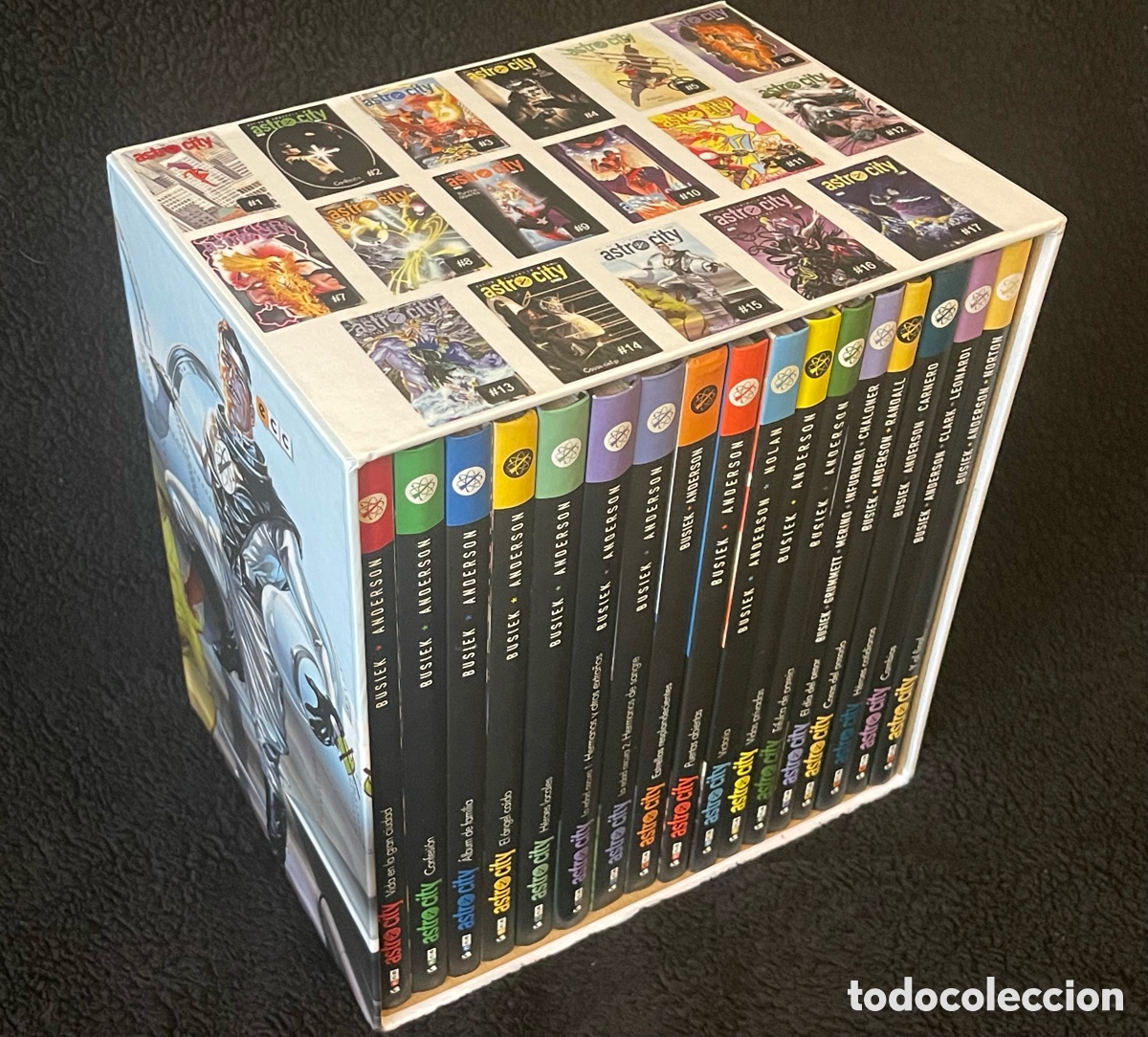 Tebeos: Caja para la colecci&oacute;n ASTRO CITY de ECC - Foto 7