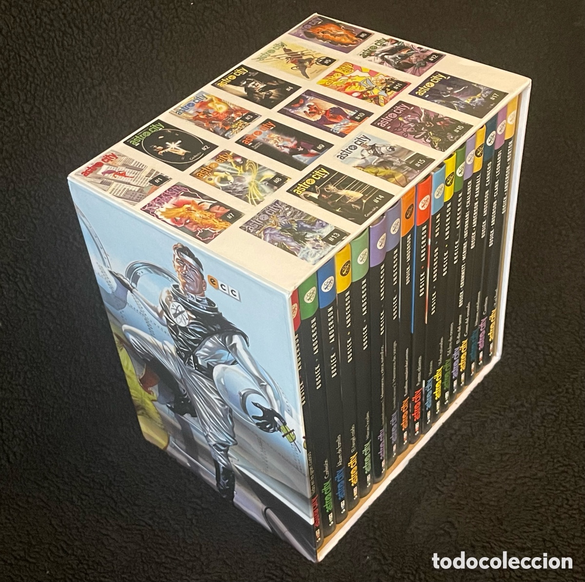 Tebeos: Caja para la colecci&oacute;n ASTRO CITY de ECC - Foto 8