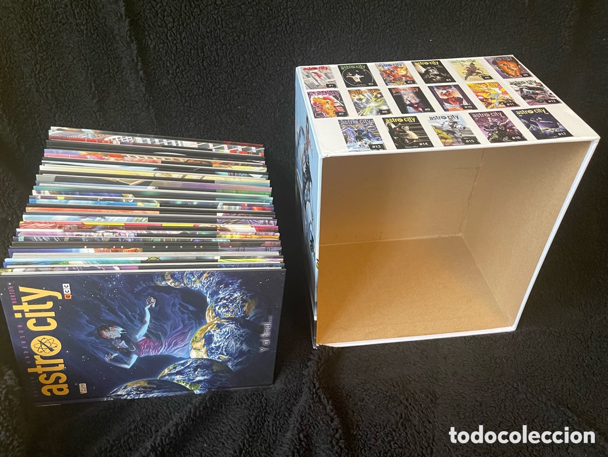 Tebeos: Caja para la colecci&oacute;n ASTRO CITY de ECC - Foto 9