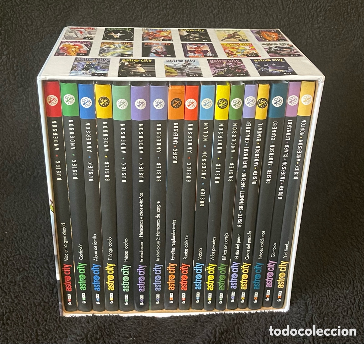 Tebeos: Caja para la colecci&oacute;n ASTRO CITY de ECC - Foto 1