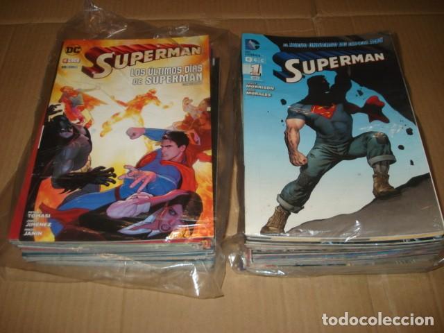 Tebeos: Superman: nuevo universo DC, 2012, completa, 55 n&uacute;meros, ECC, muy buen estado