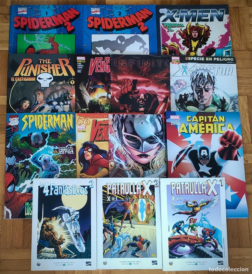 Tebeos: Lote de c&oacute;mics Marvel