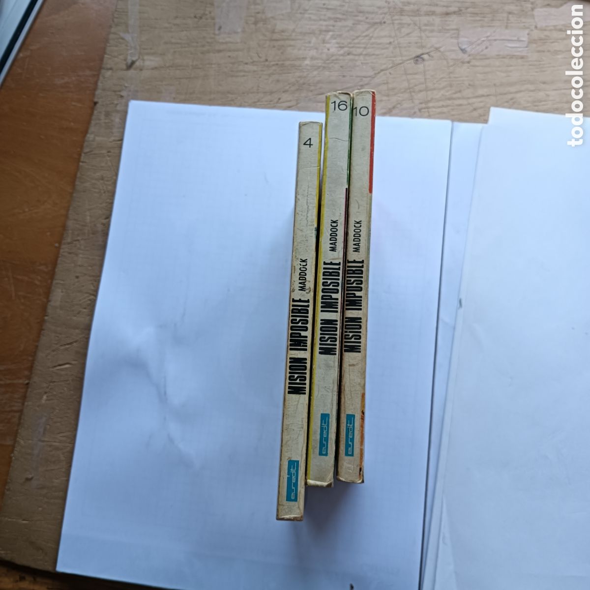 Tebeos: MISI&Oacute;N IMPOSIBLE LOTE DE 3NUM 10-16-4 - Foto 3