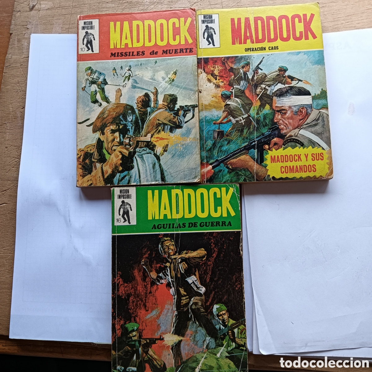 Tebeos: MISI&Oacute;N IMPOSIBLE LOTE DE 3NUM 10-16-4