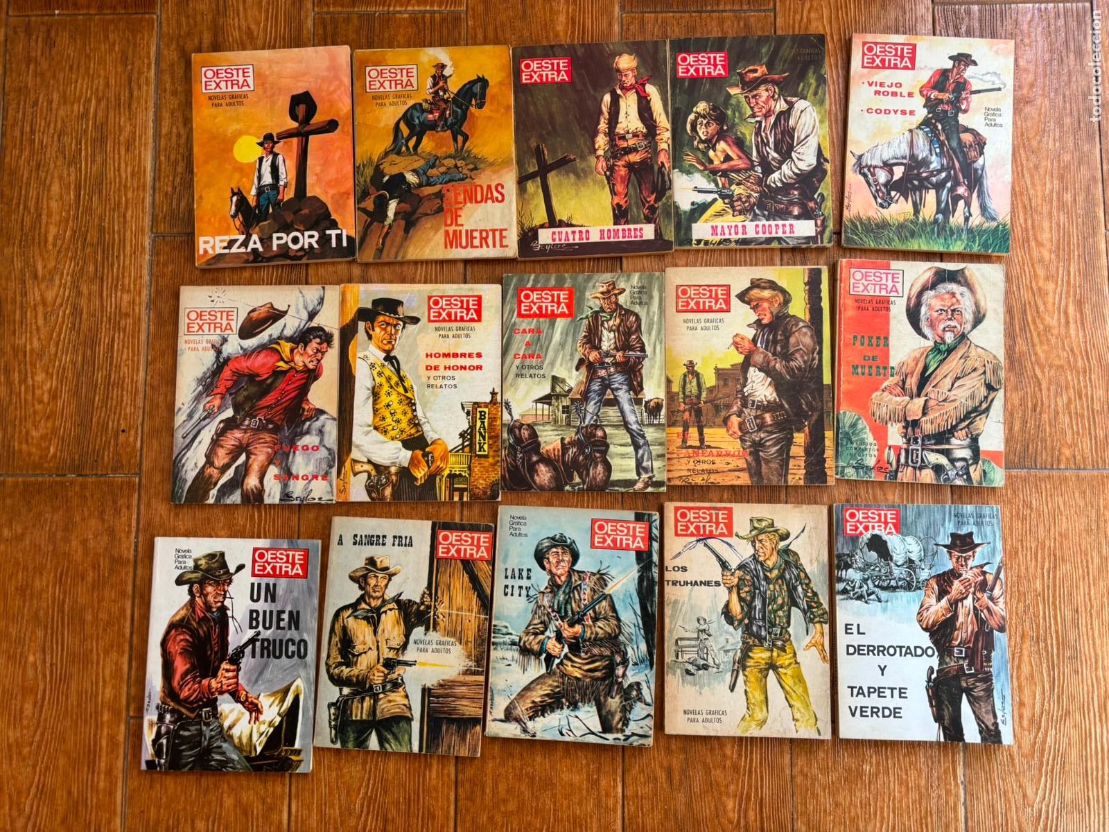 Tebeos: OESTE EXTRA COLECCION COMPLETA A FALTA DEL NUMERO 16 EDITORIAL PRESIDENTE