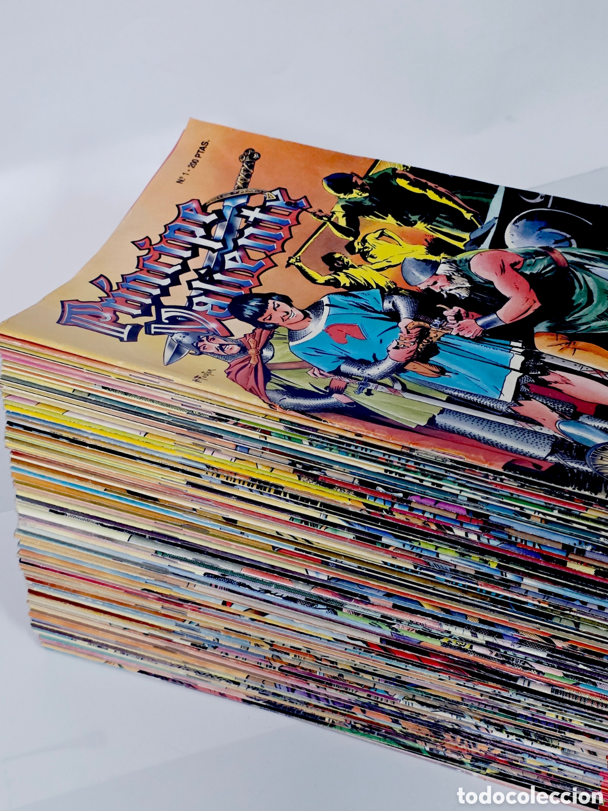 Tebeos: PRINCIPE VALIENTE COLECCI&Oacute;N COMPLETA 91 COMICS EDICI&Oacute;N HISTORICA TEBEOS SA EXCELENTE ESTADO