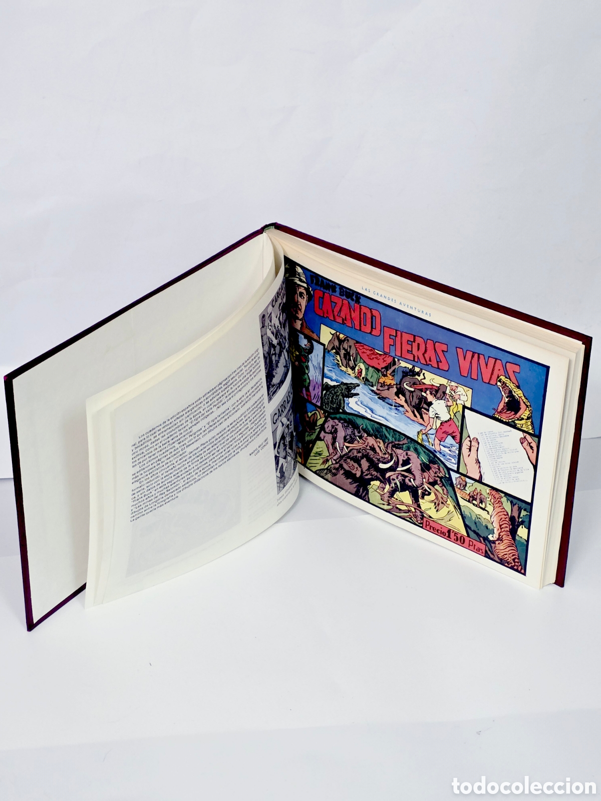 Tebeos: C&Oacute;MICS CAZANDO FIERAS VIVAS COLECCI&Oacute;N COMPLETA 9 EJEMPLARES FACSIMIL REEDICI&Oacute;N ENCUADERNADOS
