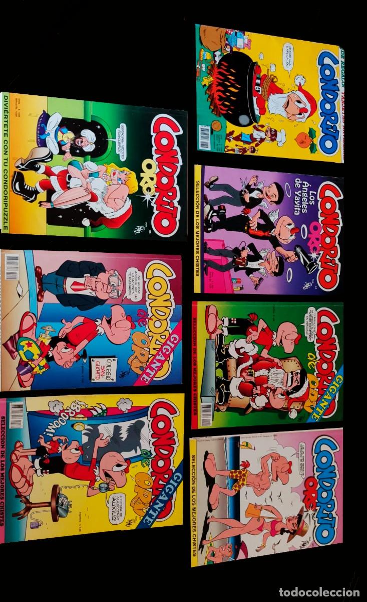 Tebeos: LOTE DE 7 -1 CONDORITO, 3 CONDORITO ORO Y 3 CONDORITO DE ORO - VER N&Uacute;MEROS