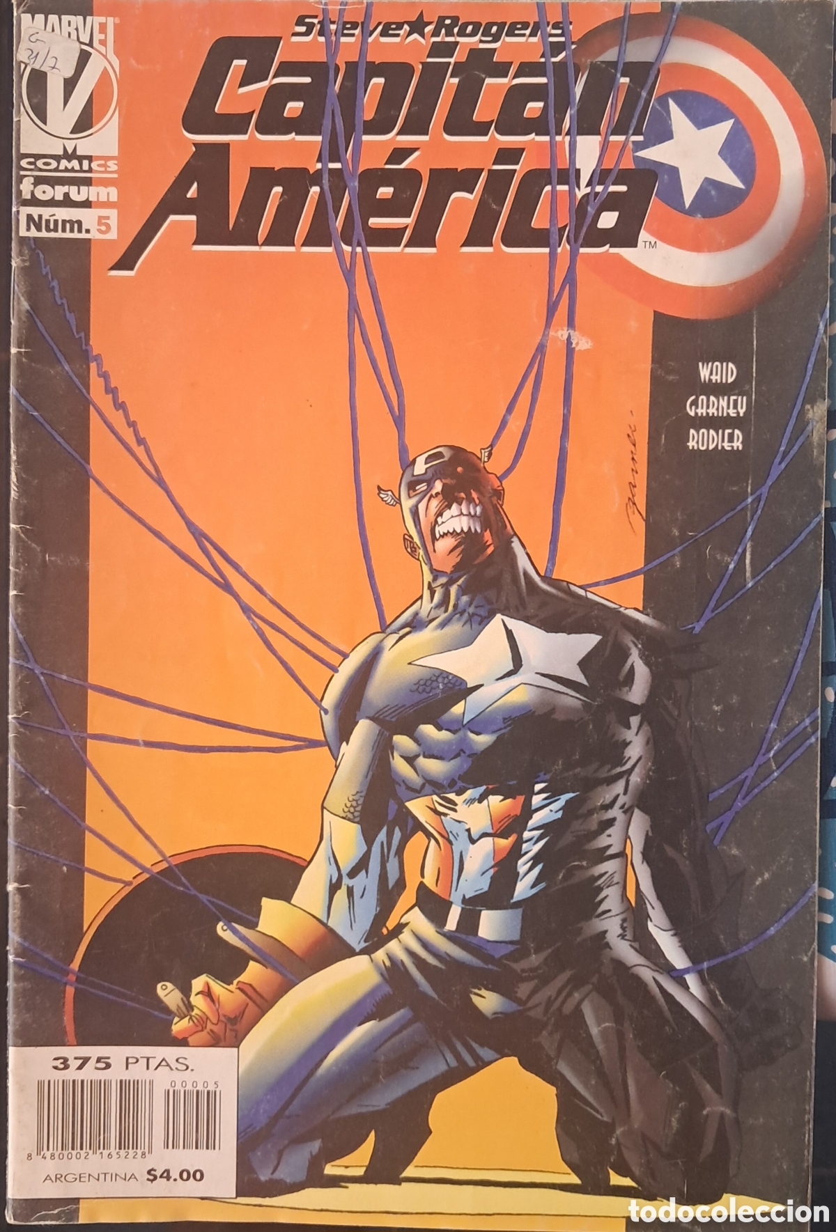 Tebeos: Capit&aacute;n Am&eacute;rica n&deg;5 Waid Garney Rodier