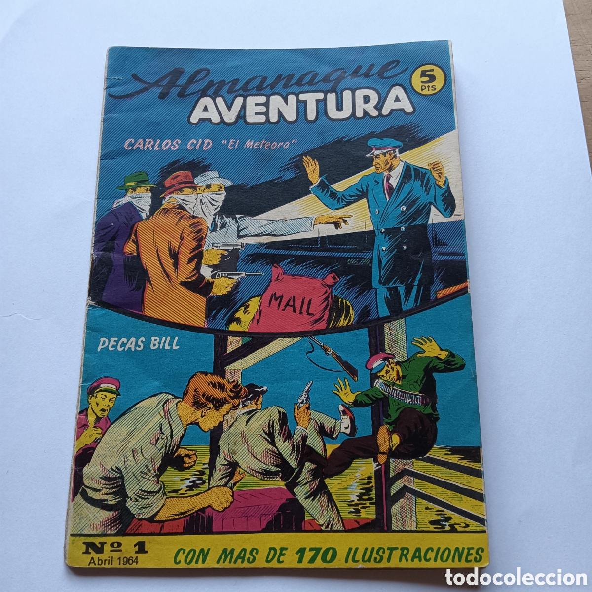 Tebeos: Almaque Aventura n&uacute;m 1 ediciones Boga