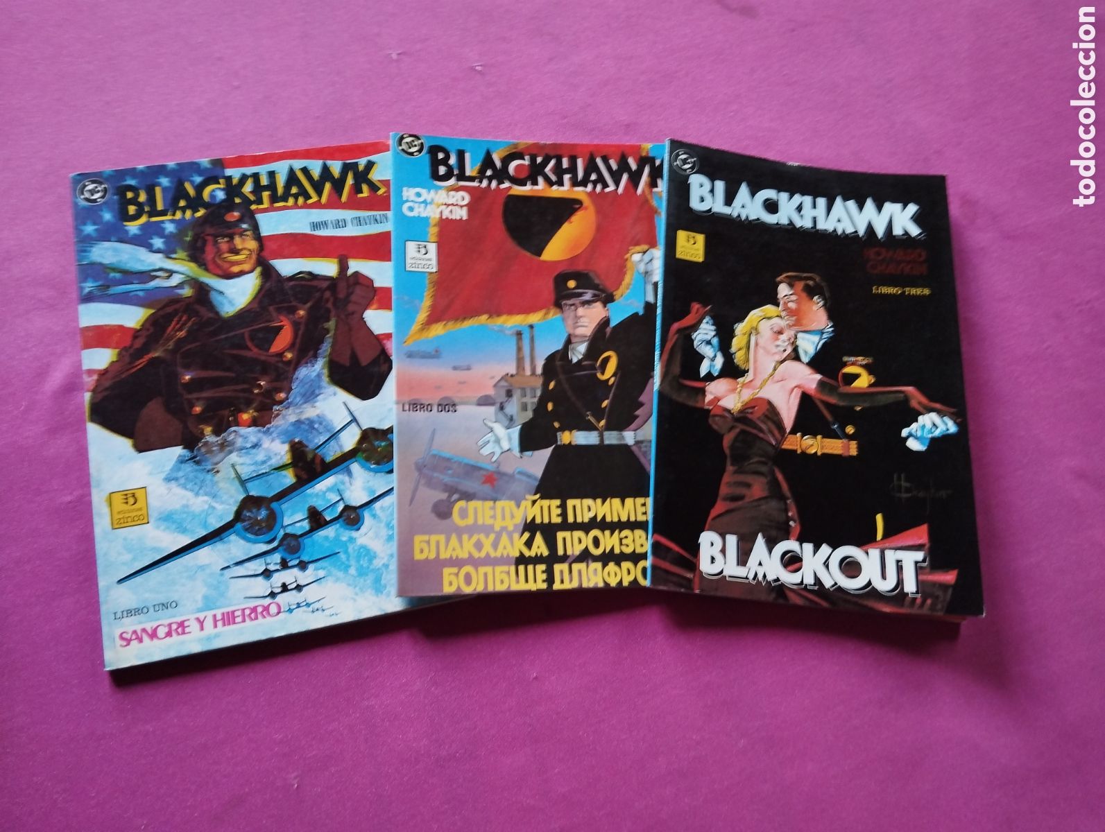 Tebeos: BLACKHAWK 3 COMPLETA ZINCO L115 4 - Foto 5