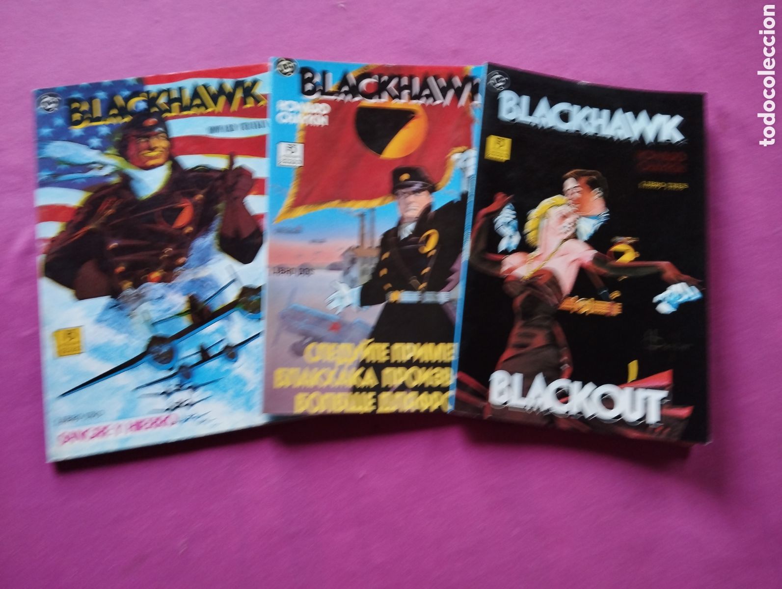Tebeos: BLACKHAWK 3 COMPLETA ZINCO L115 4 - Foto 1