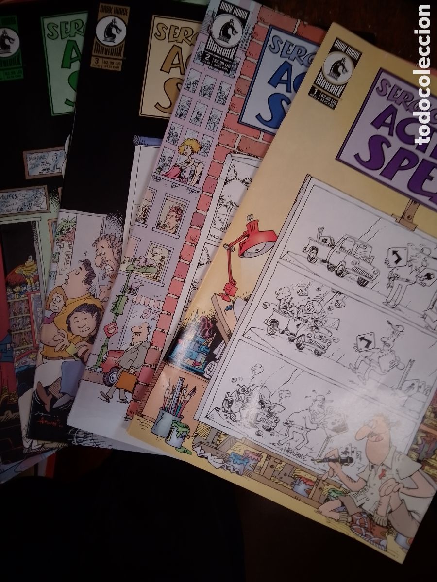 Tebeos: ACTIONS SPEAK. ARAGONES, SERGIO. 6 NUM. DARK HORSE. CANADA. 2001