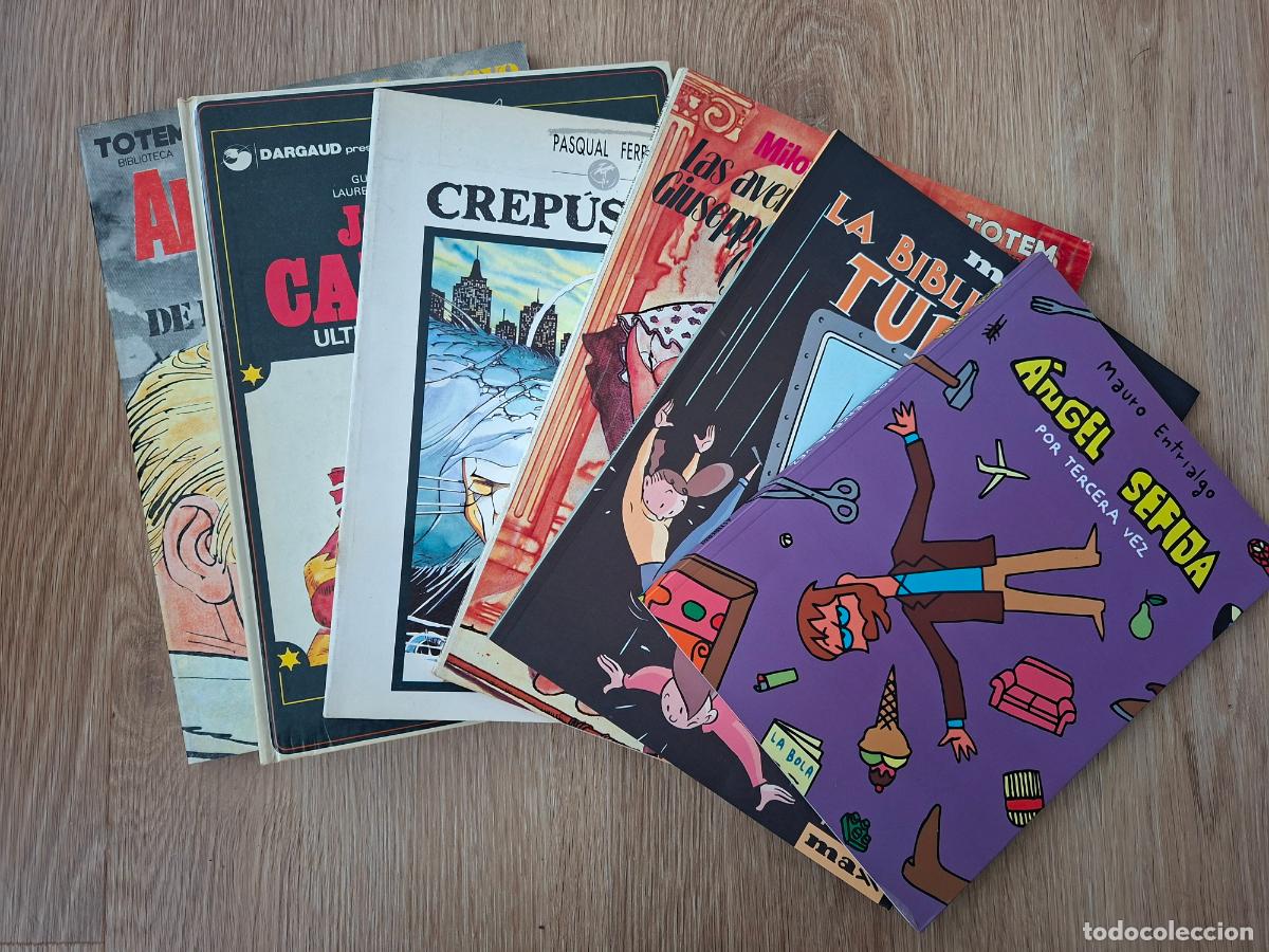 Tebeos: Lote de 6 c&oacute;mics varios autores y t&iacute;tulos