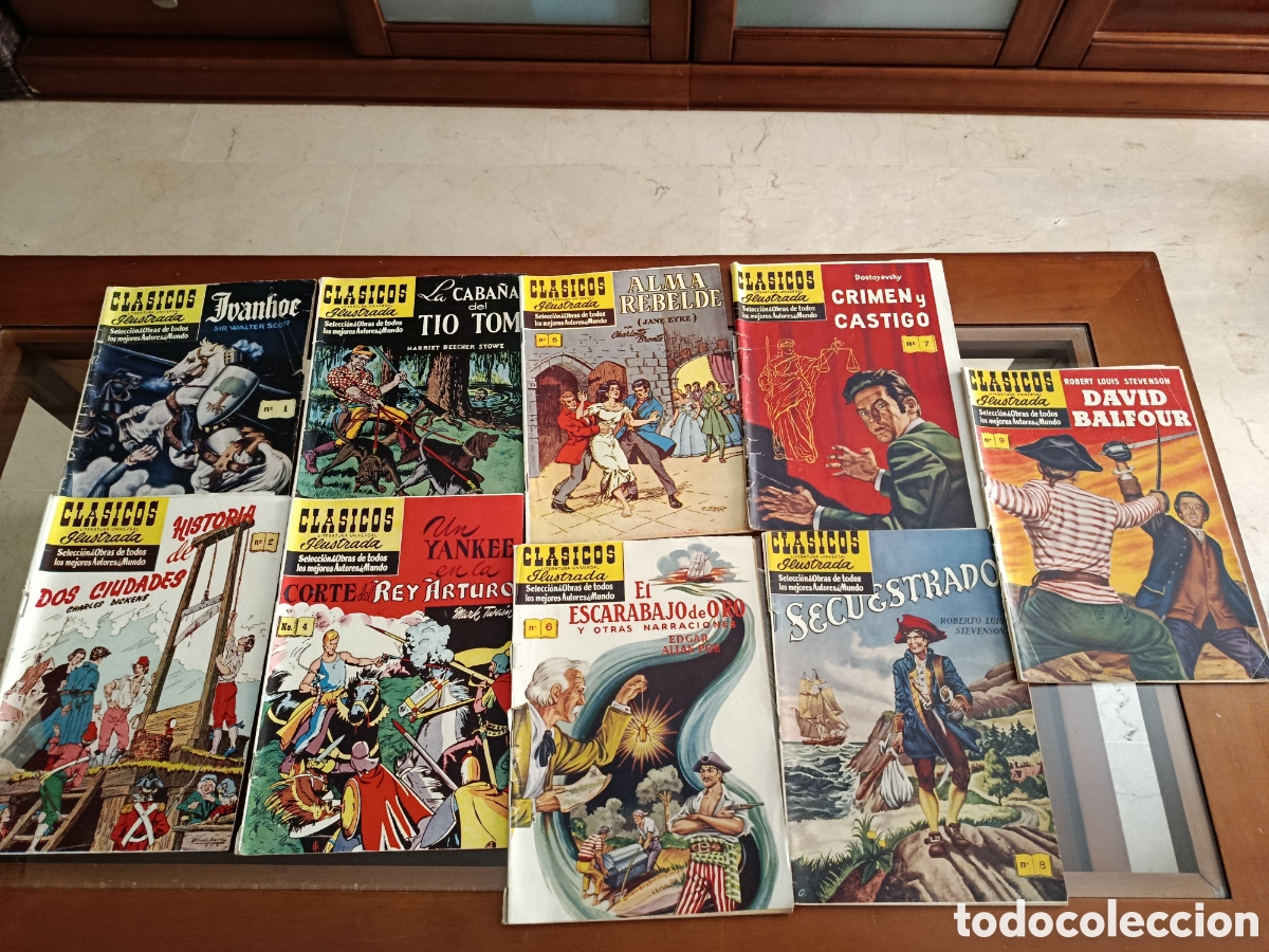 Tebeos: LOTE COMPLETO CL&Aacute;SICOS LITERATURA UNIVERSAL ILUSTRADA