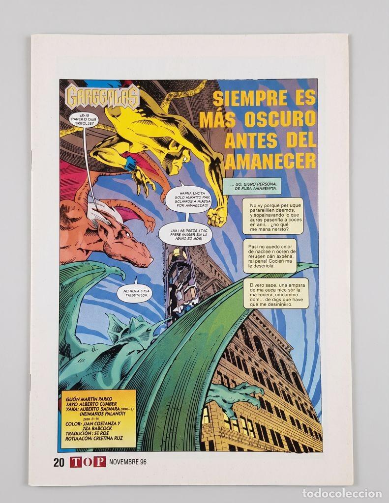 Tebeos: Comic Gargolas, Coleccionables revista Top - Foto 3