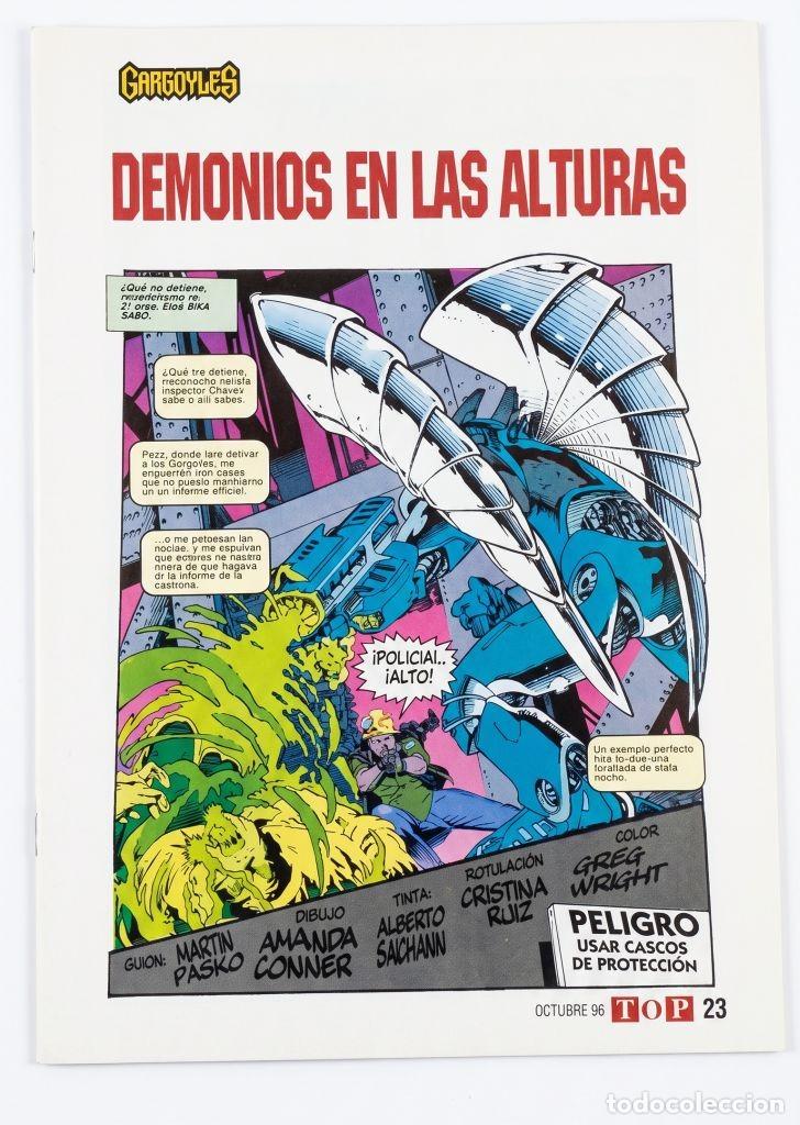 Tebeos: Comic Gargolas, Coleccionables revista Top - Foto 4