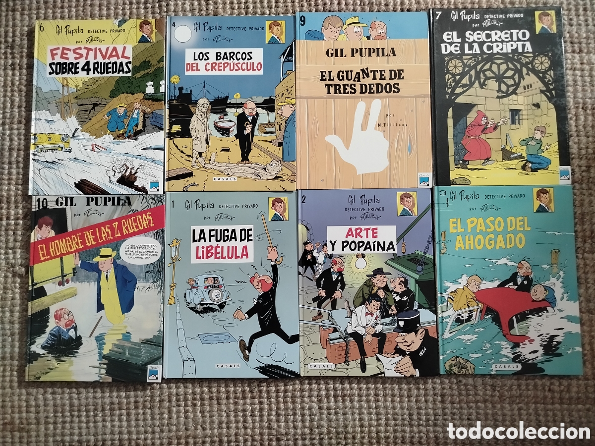 Tebeos: Gil Pupila Colecci&oacute;n 87-91 - Foto 1
