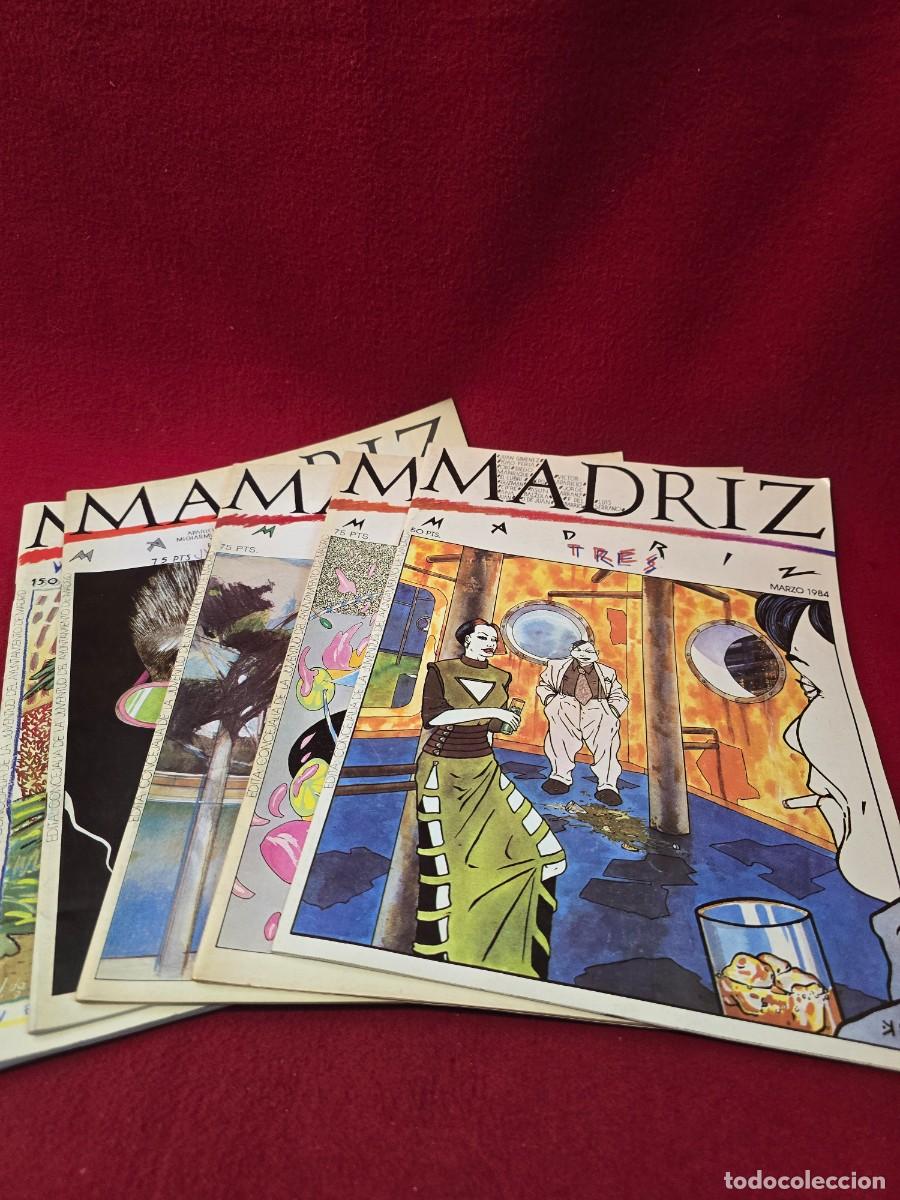 Tebeos: LOTE DE COMICS MADRIZ. NUM:3,4,5, 6 7-8.