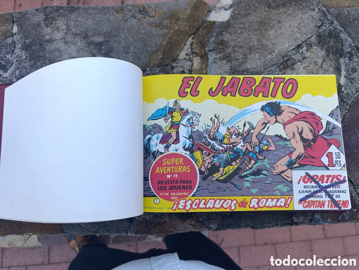 Tebeos: Lote 10 tomos el Jabato - Foto 9