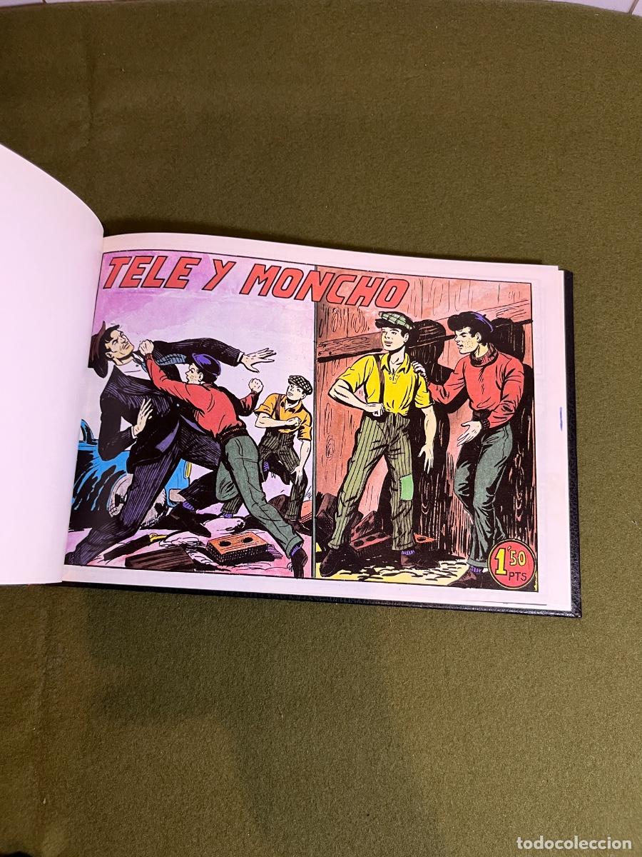 BDs: Tomo encuadernado Tele y Moncho Editorial JLA facs&iacute;mil colecci&oacute;n completa c&oacute;mic cl&aacute;sico espa&ntilde;ol