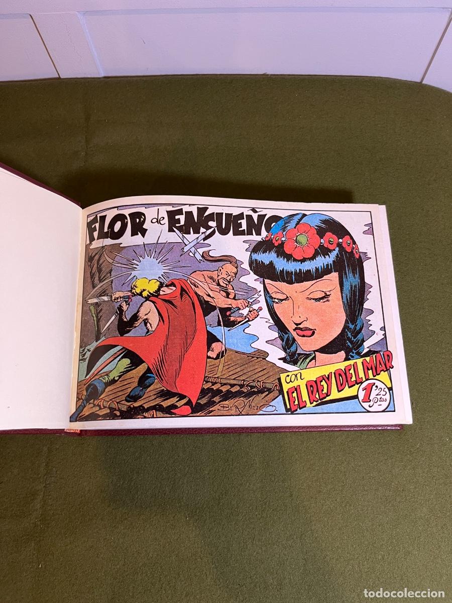 Tebeos: Tomo encuadernado El Rey del Mar Editorial JLA facs&iacute;mil colecci&oacute;n completa c&oacute;mic cl&aacute;sico espa&ntilde;ol