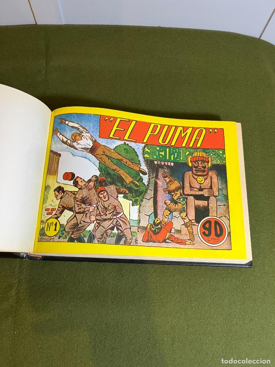 Comics: El Puma Boixcar Colecci&oacute;n Completa Facs&iacute;mil Club Amigos de la Historieta 1984 Tomo Encuadernado