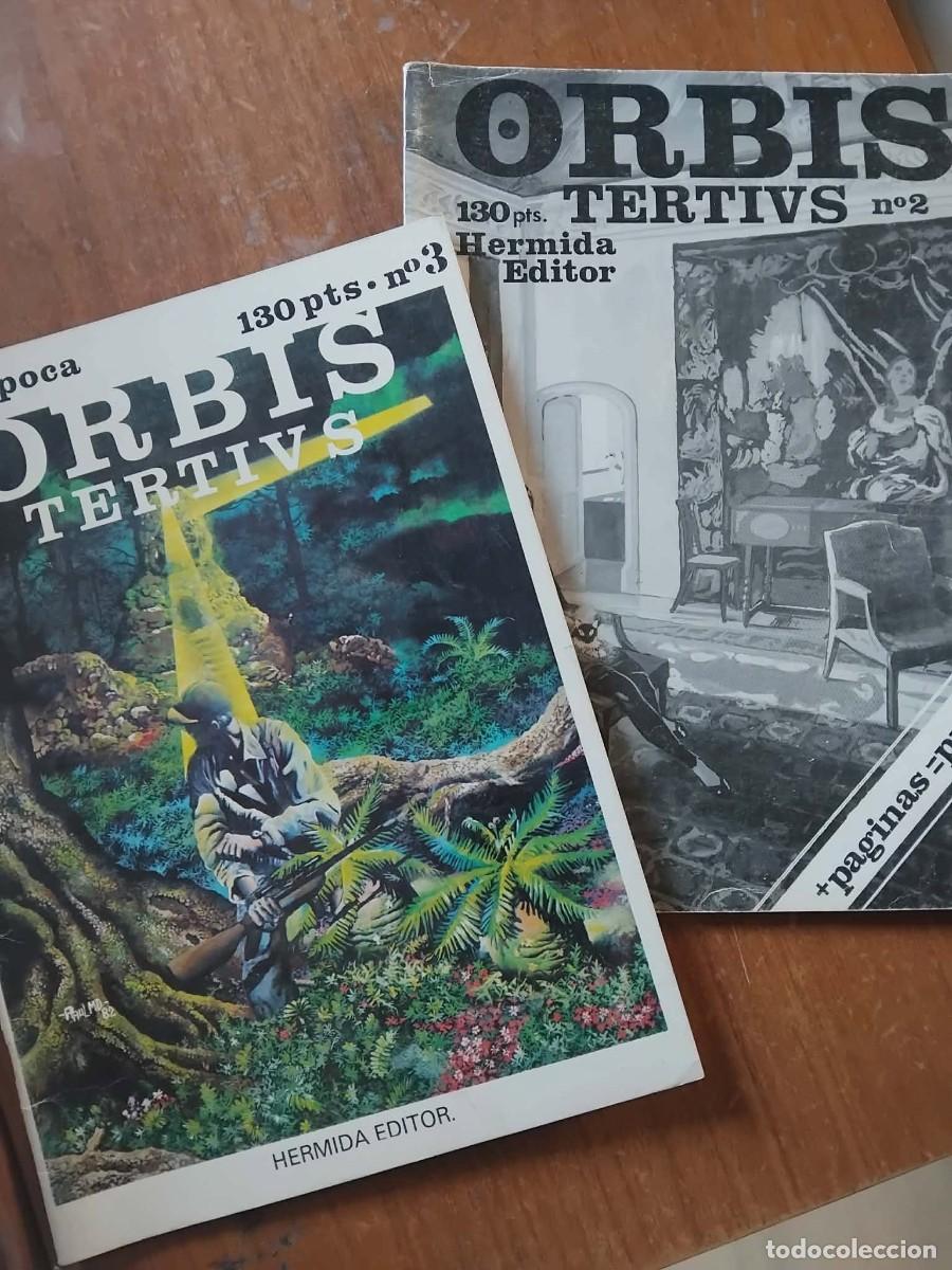BDs: ORBIS TERTIVS. n&uacute;meros 2 y 3. HERMIDA EDITOR. (RF.MA) C/8