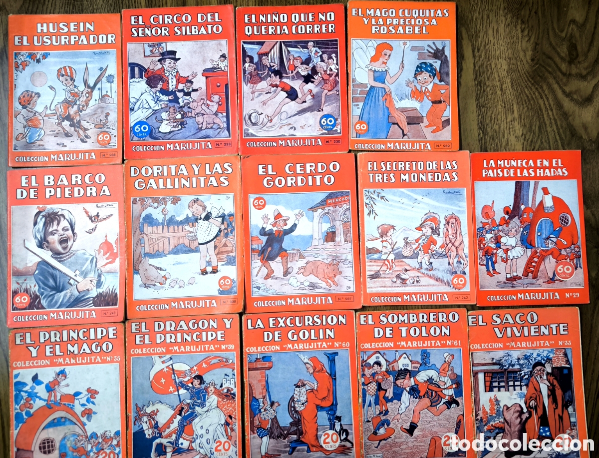Tebeos: 14 CUENTOS COLECCI&Oacute;N MARUJITA