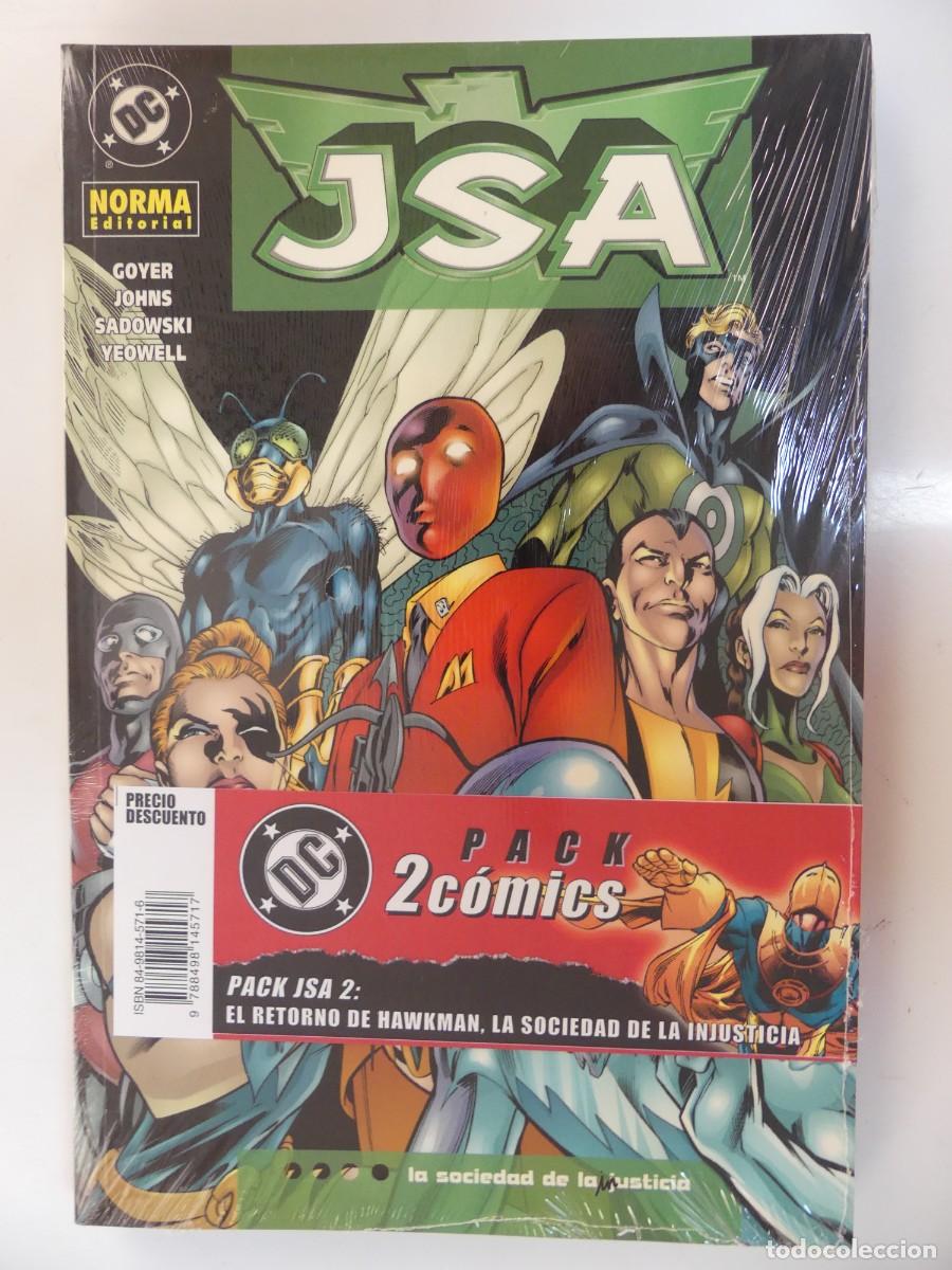Comics: PACK DE 2 COMICS DE JSA EDITORIAL NORMA