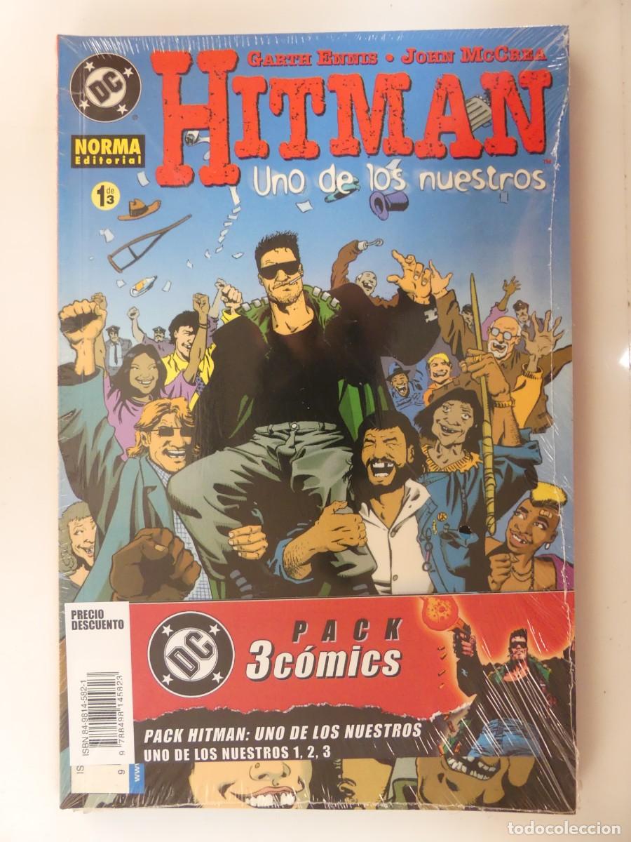 Comics: PACK DE 3 COMICS HITMAN &ndash; UNO DE LOS NUESTROS 1-2-Y 3