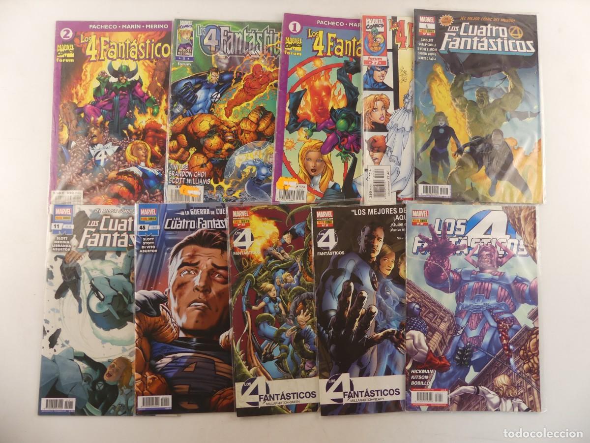 Tebeos: LOTE DE 10 COMICS DE LOS 4 FANTASTICOS DE MARVEL