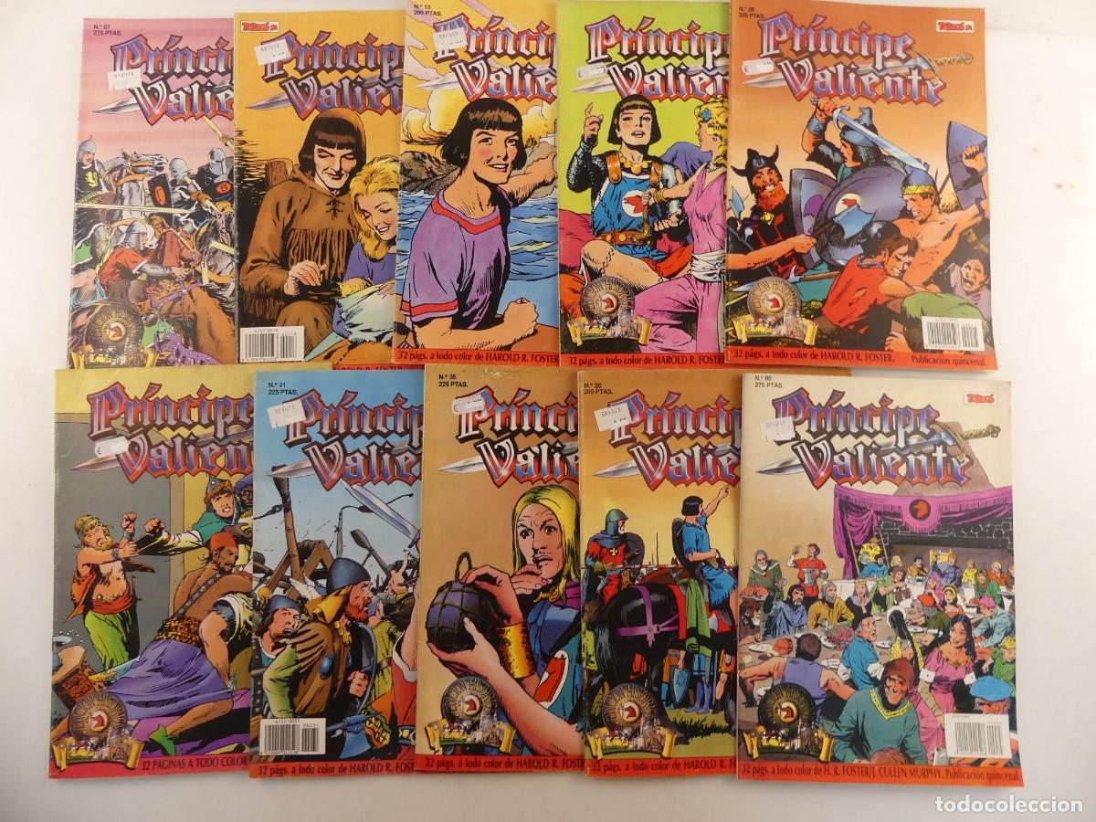 Comics: COLECCION LOTE DE 10 COMICS &ndash; PRINCIPE VALIENTE