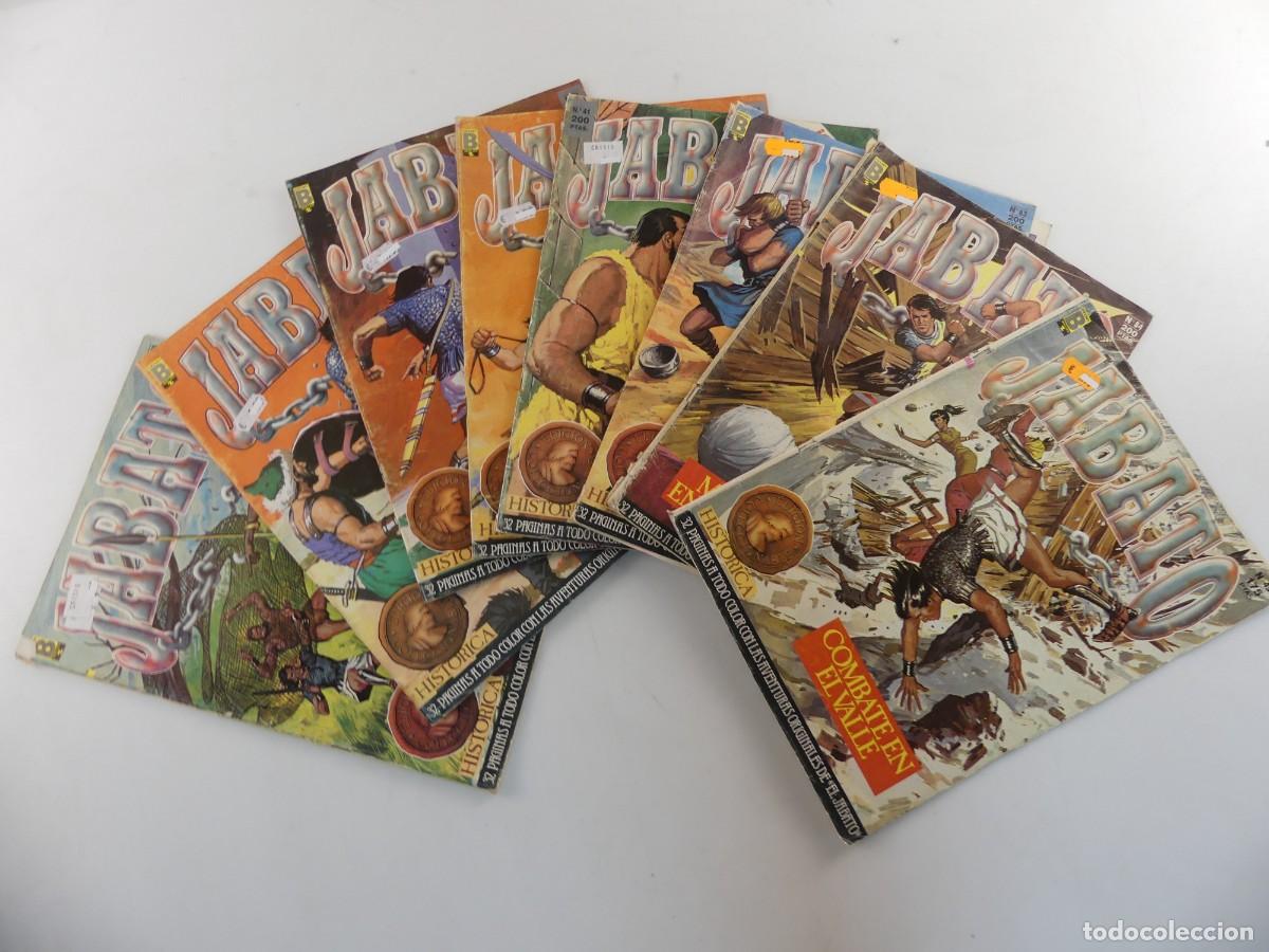 Comics: LOTE DE 8 COMICS &ndash; JABATO &ndash; EDICIONES B