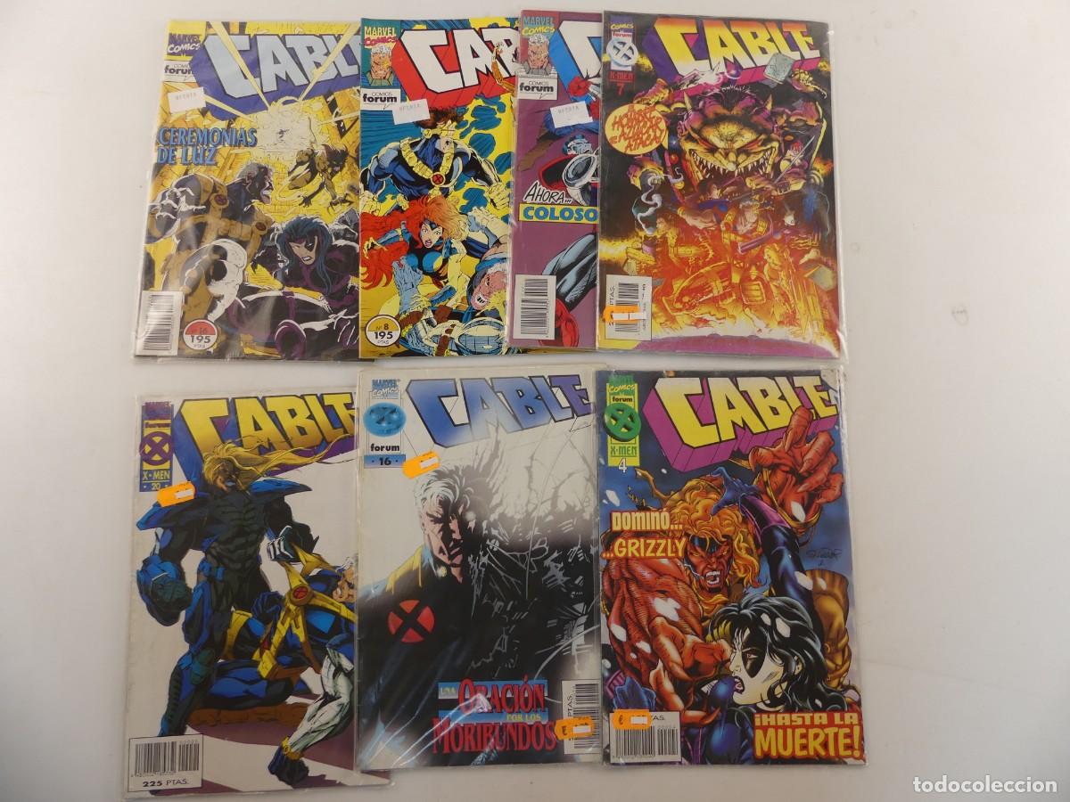 Comics: LOTE DE 7 COMICS &ndash; CABLE -MARVEL COMICS