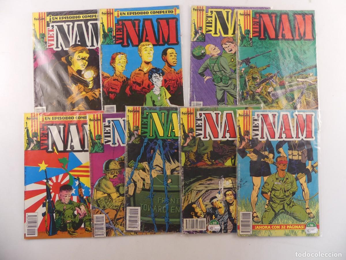 Comics: LOTE DE 9 COMICS DE THE NAM