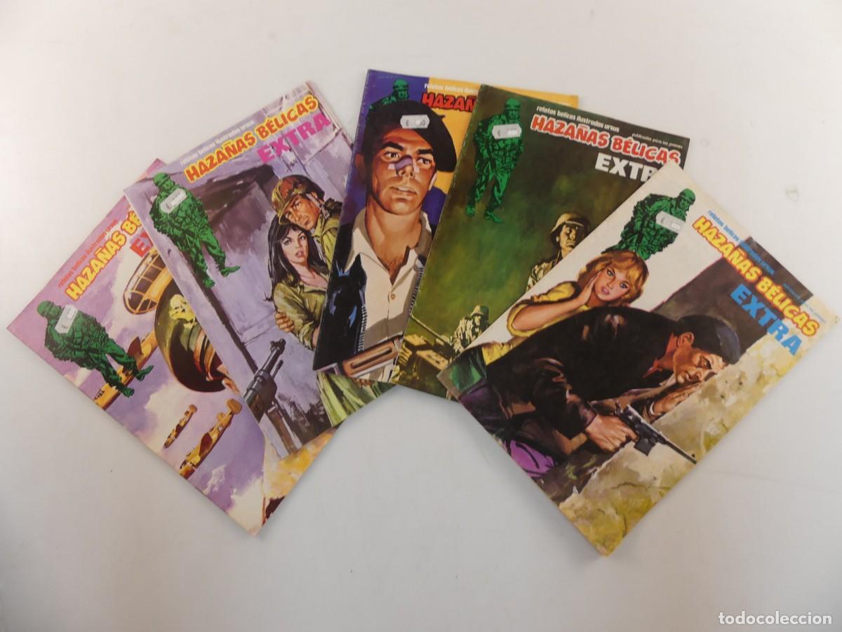 Comics: LOTE DE 5 NUMEROS DE HAZA&Ntilde;AS BELICAS