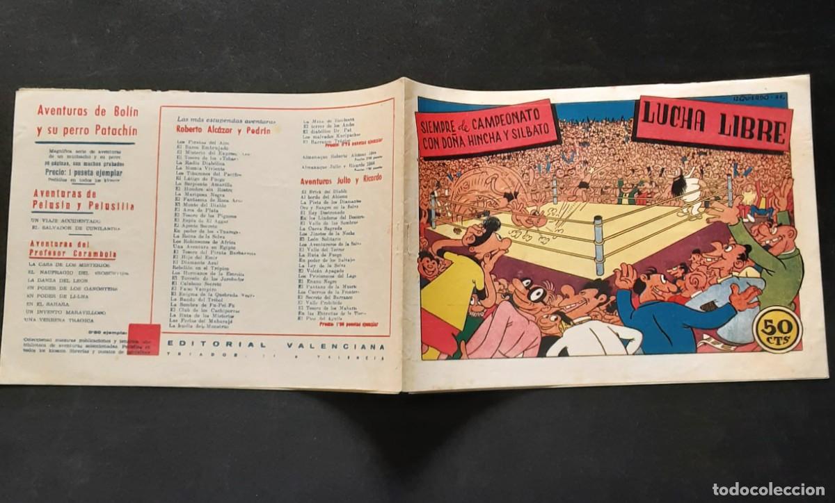 Tebeos: SIEMPRE DE CAMPEONATO CON DO&Ntilde;A HINCHA Y SILBATO # COLECCION # ED VALENCIANA 1944 # IZQUIERD