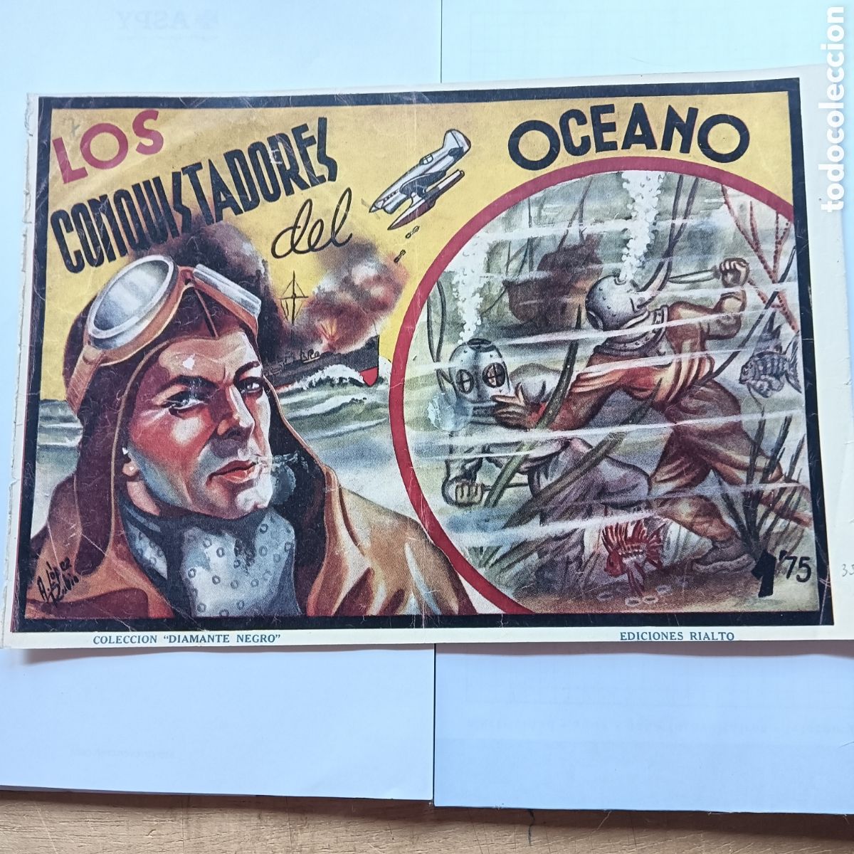 Tebeos: Colecci&oacute;n diamante n&uacute;m 35 edi.rialto original