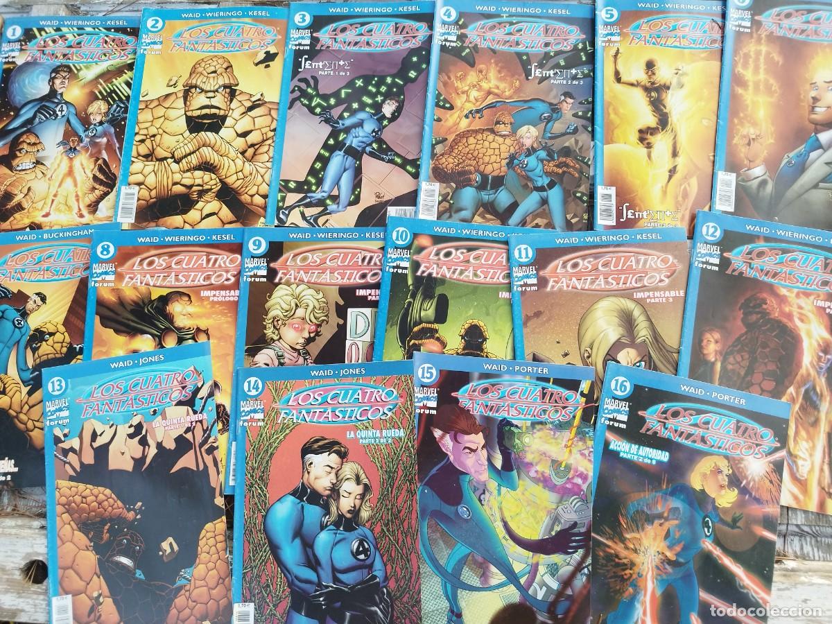 Livros de Banda Desenhada: LOTE DE 16 COMICS LOS CUATRO FANT&Aacute;STICOS MARVEL FORUM 2004