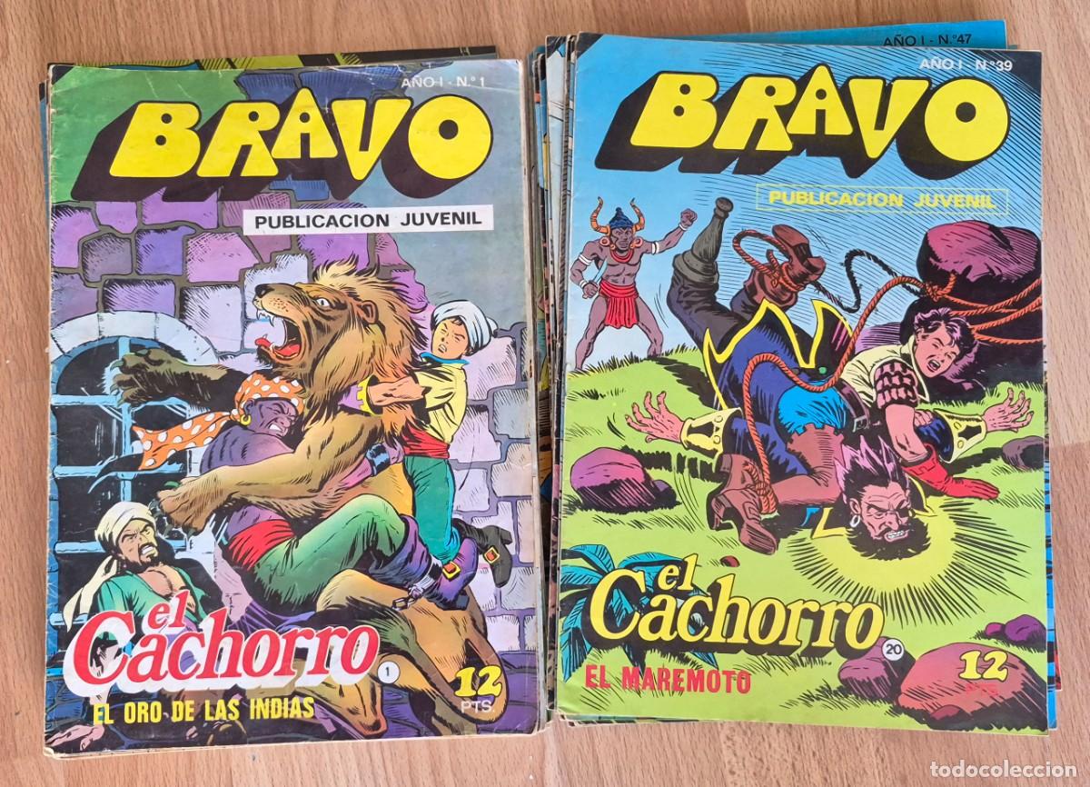 Tebeos: IRANZO - EL CACHORRO - BRUGUERA, COLECCION BRAVO, 41 CUADERNOS, COLECCION COMPLETA - A&Ntilde;OS 70