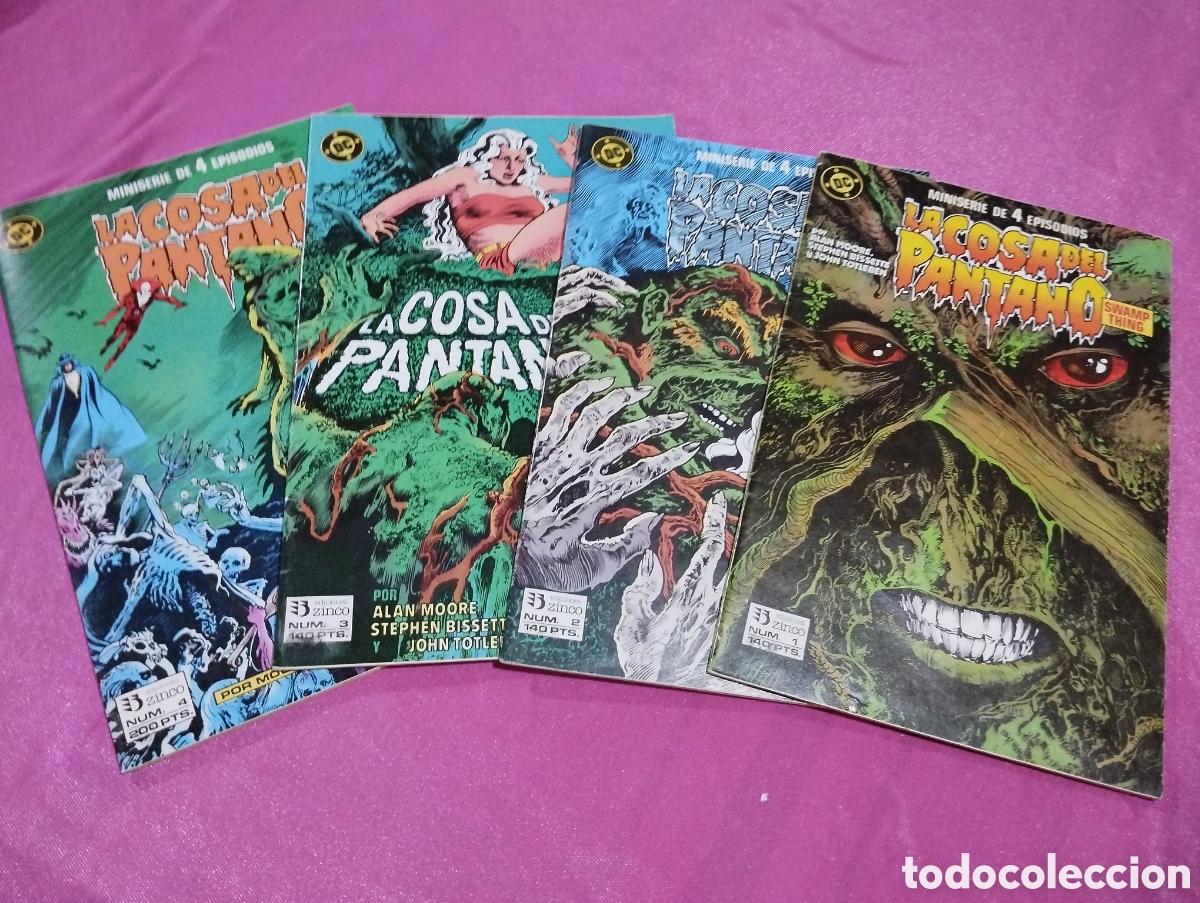 Livros de Banda Desenhada: LA COSA DEL PANTANO 4 COMPLETA ALAN MOORE ZINCO L44 7