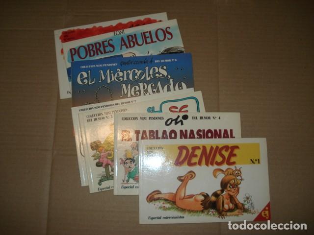 Tebeos: Mini pendones del humor, 1992, completa, 7 n&uacute;meros, El Jueves, muy buene stado