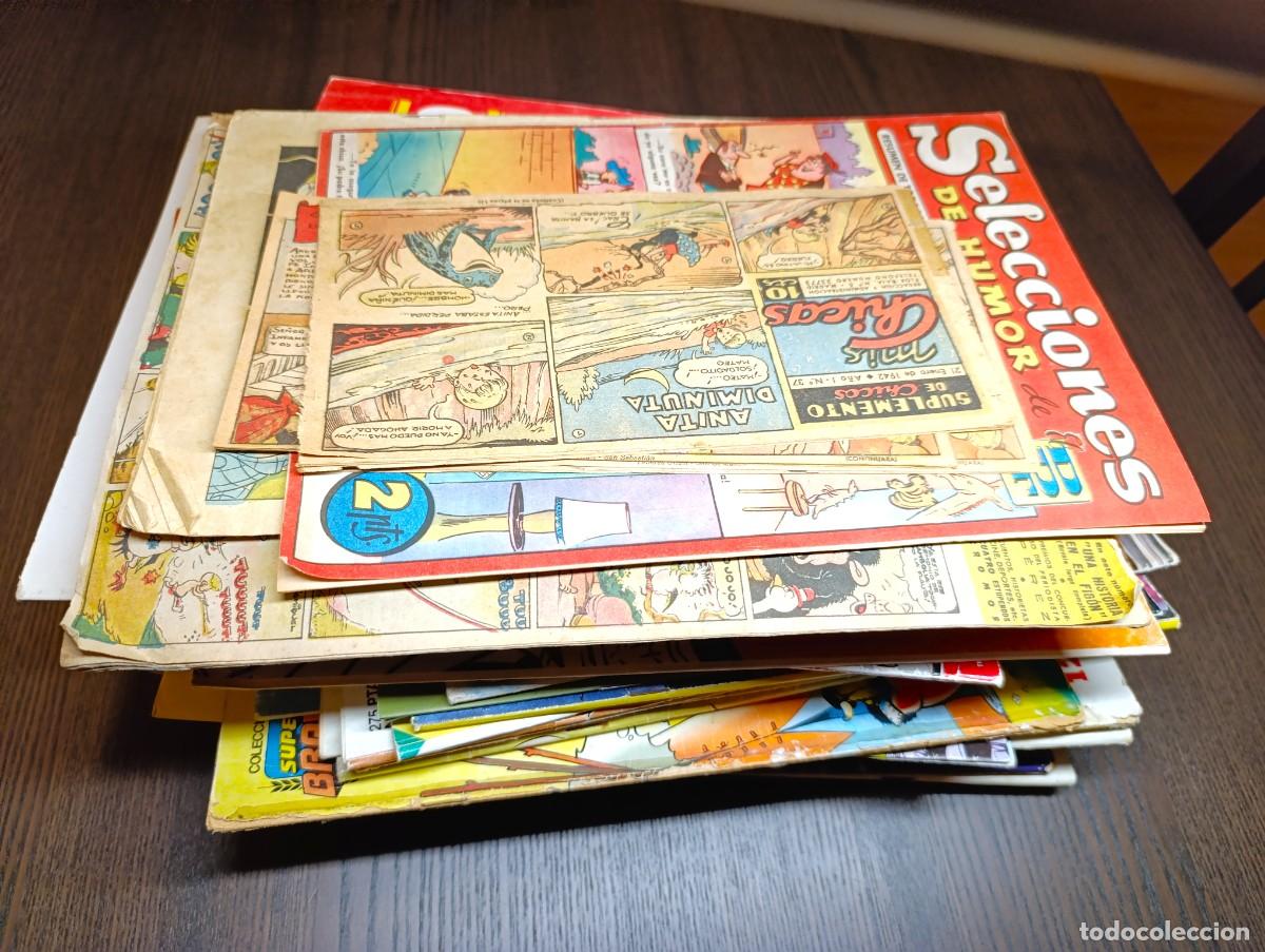 Livros de Banda Desenhada: Lote de 49 comics + 4 pulps de todas la &eacute;pocas y temas