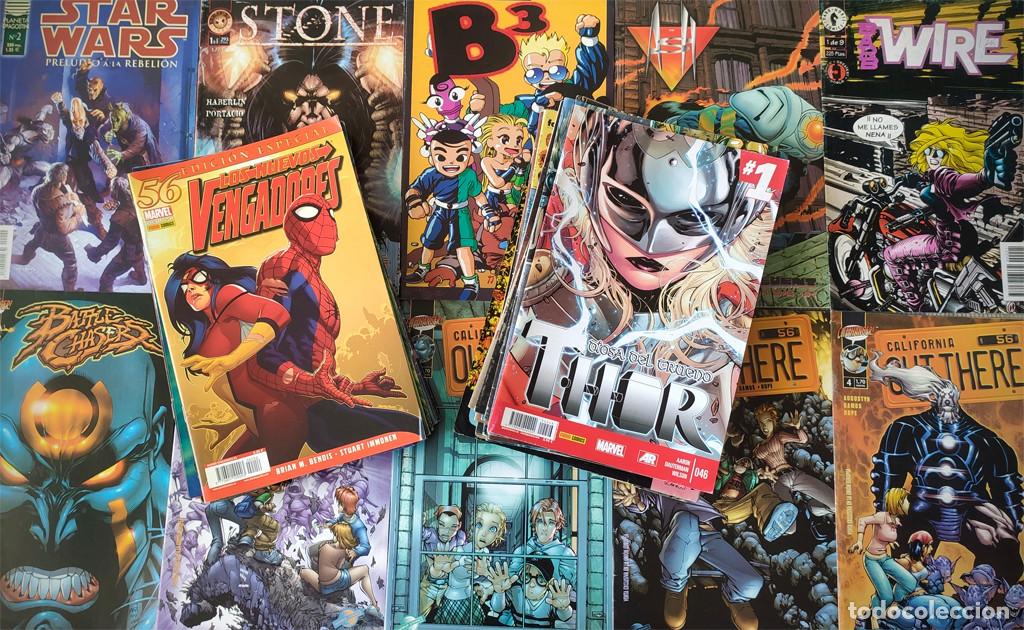 Comics: Lote variado de 50 c&oacute;mics